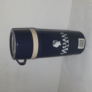 SPECIAL VINTAGE ALADDIN'S CAESARS PALACE 1 PINT THERMOS BOTTLE